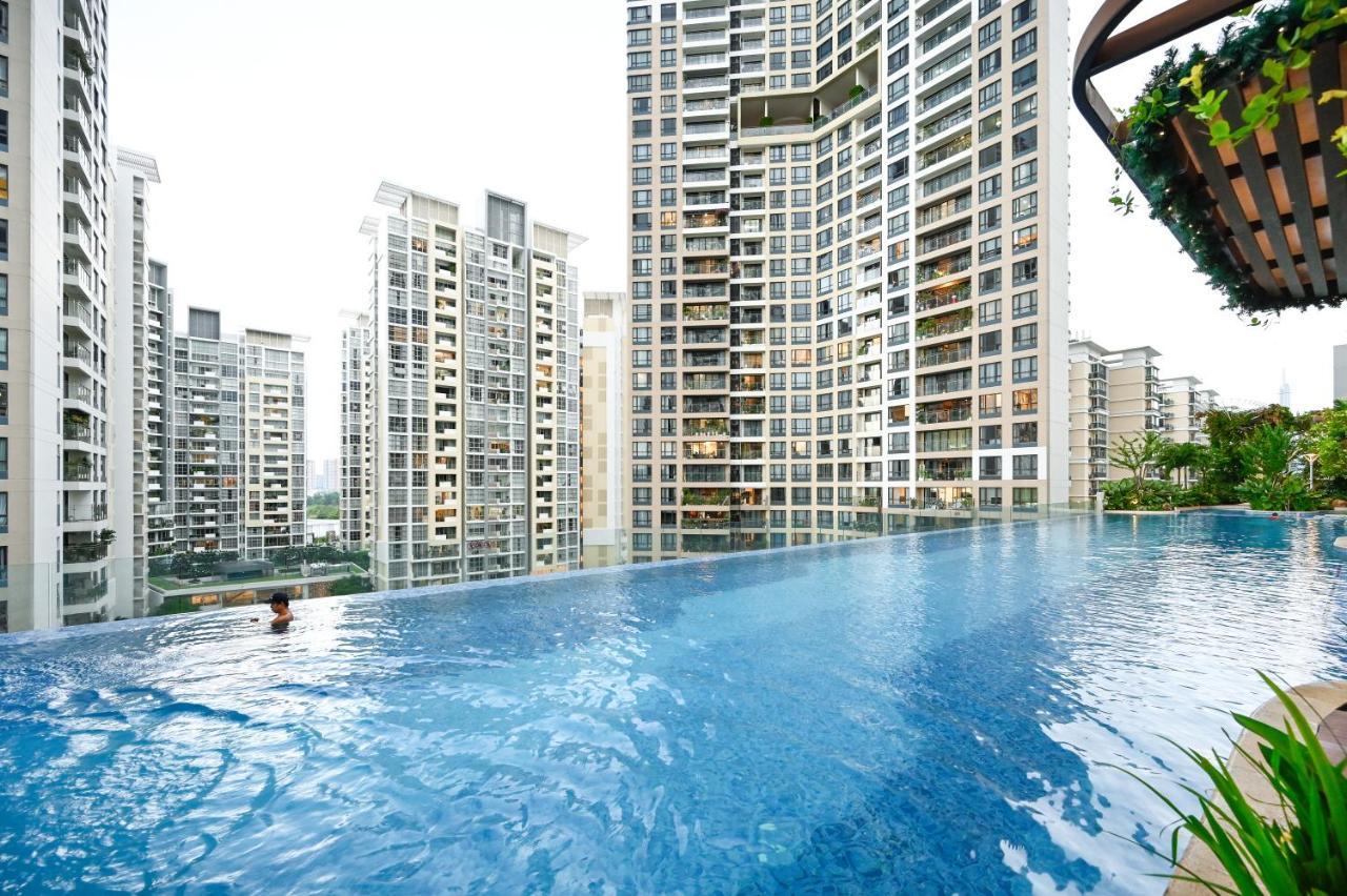Estella Heights Saigon City View 2Br Apartment & Pool, 호치민 외부 사진