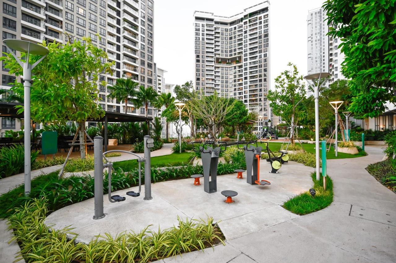 Estella Heights Saigon City View 2Br Apartment & Pool, 호치민 외부 사진
