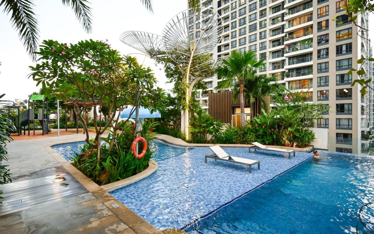 Estella Heights Saigon City View 2Br Apartment & Pool, 호치민 외부 사진